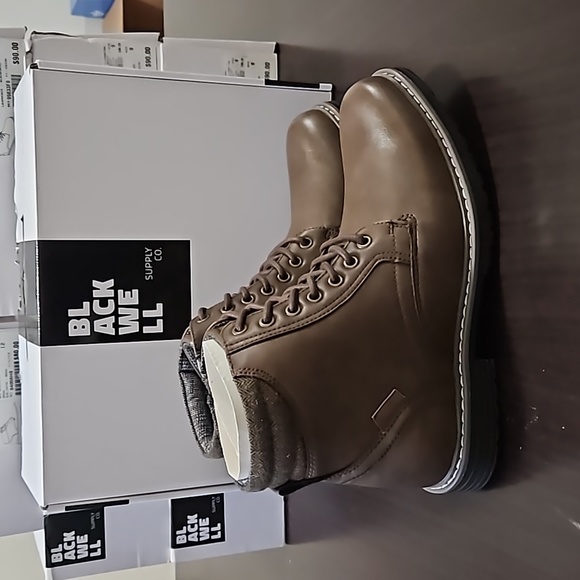 NIB Boathouse Men's BLACKWELL OLLIE Tan / Bronze Boots Size 8 - Picture 3 of 8